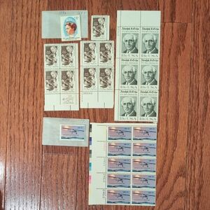 USPS 13 Cent Stamp Bundle Clara Maass Pap Test Adolph S. Ochs